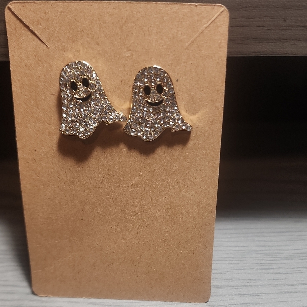 Sparkling Ghost Earrings